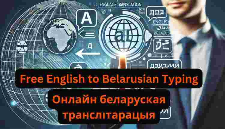 Free English to Belarusian Typing - Онлайн беларуская транслітарацыя