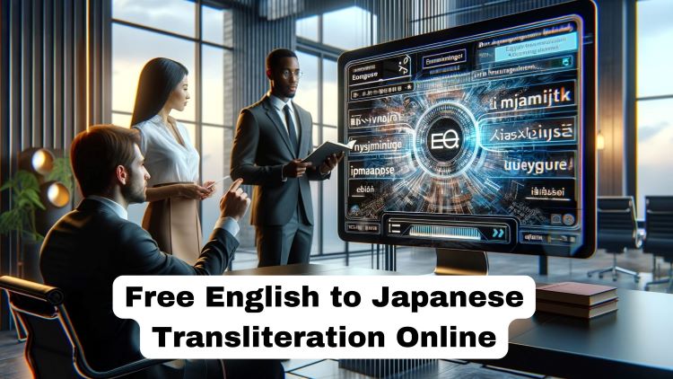 Free English to Japanese Transliteration - Type Text To Japanese Language Script