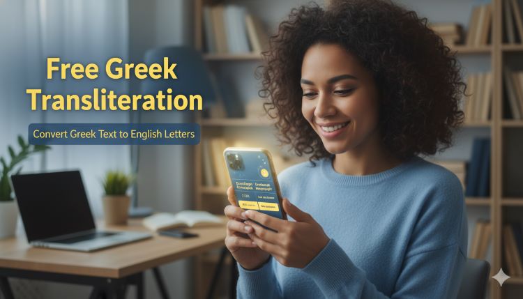 Free Greek Transliteration: Convert Greek Text to English Letters