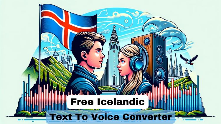 Free Icelandic Text To Voice Converter - Natural Accent