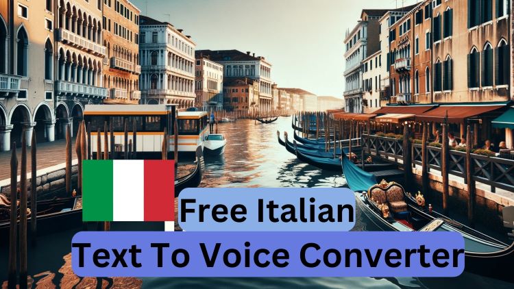 Free Text To Audio Converter: Convert Italian Text To Voice