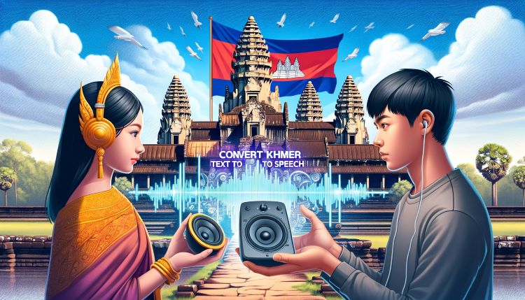 Free Khmer Text to Voice Converter - Male & Female Voice