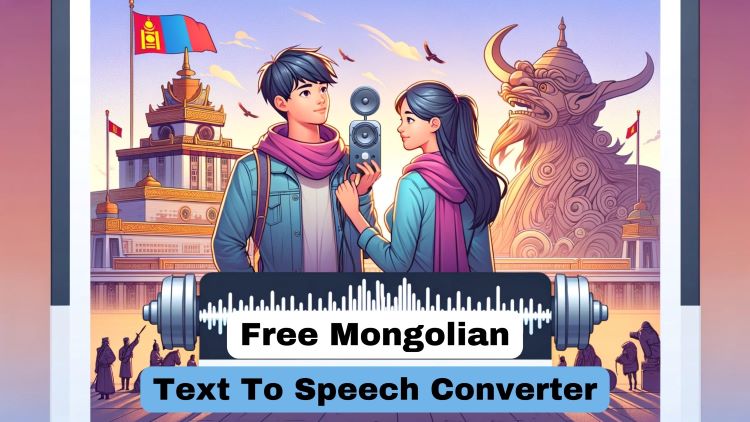 Free Mongolian Text To Voice Converter | No Character limit