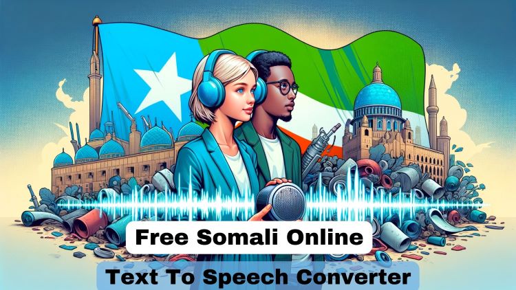 Free Somali Text To Voice Converter - No Character Limit