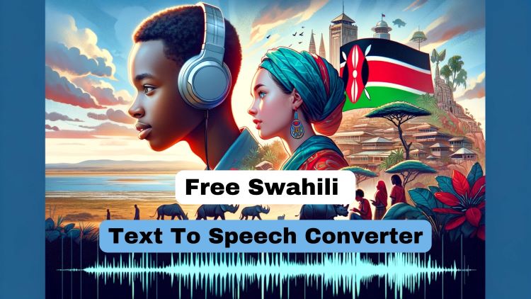 Free Swahili Text To Voice Accent Generator - Male & Female